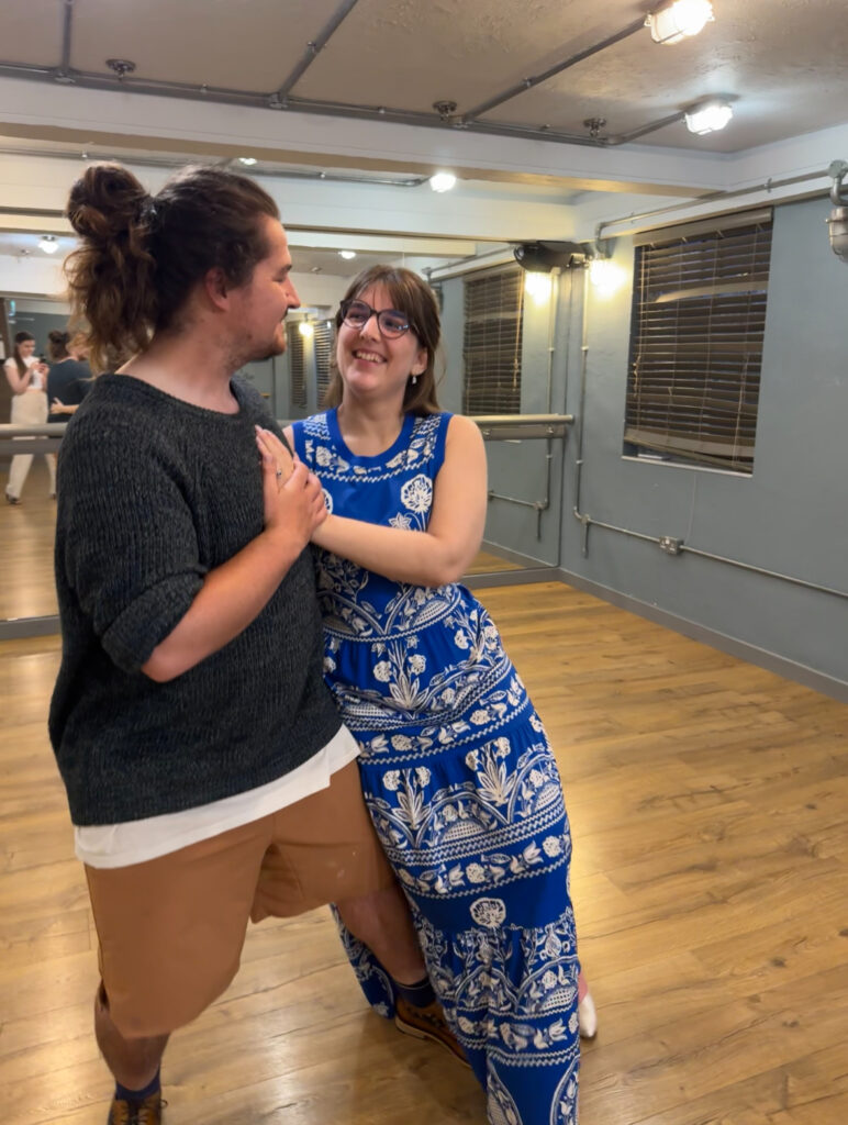 Their last First Dance lesson